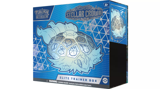 Pokemon Scarlet and Violet Stellar Crown Elite Trainer Box